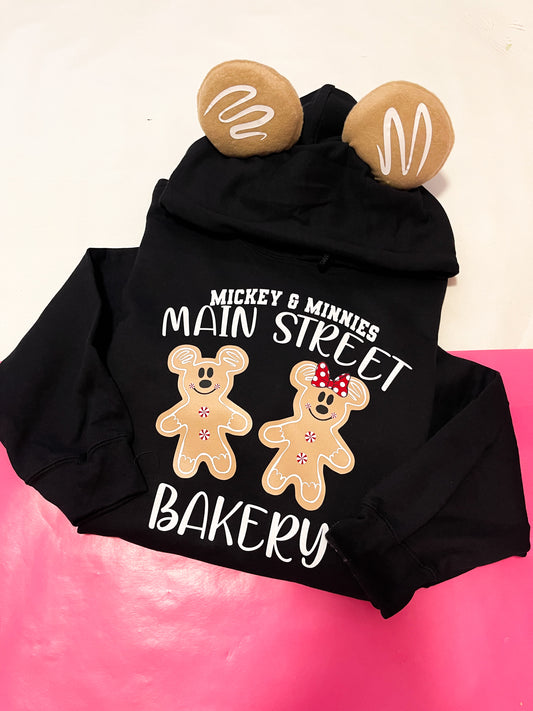 Main Street Bakery Mouse Ear Hoodie