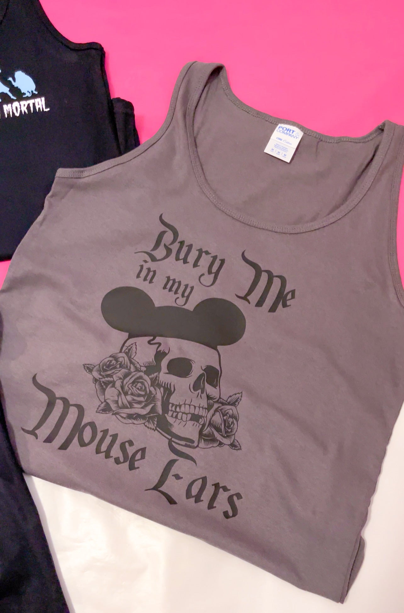 Disney Shirt Disney T-shirt Pink T-shirt Mouse Ear Shirt 