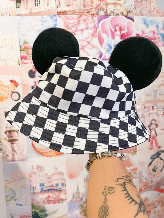 Checkered Bucket Hat